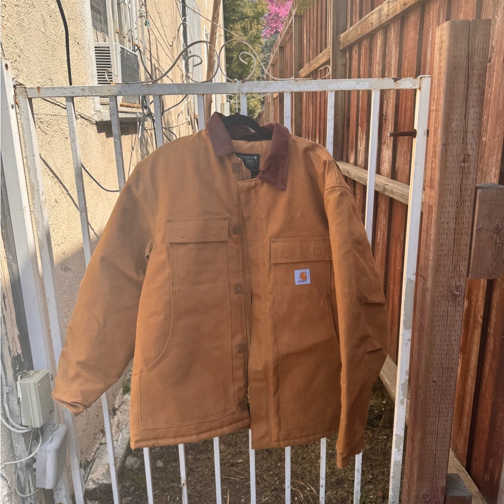 LOOSE FIT FIRM DUCK INSULATED TRADITIONAL COAT - 3 WARMEST RATING